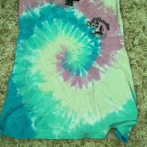 COPY - Forever 21 Tiedye cropped tank. (small)